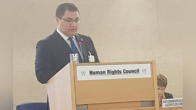 'Ўзбекистон БМТнинг Инсон ҳуқуқлари бўйича кенгашига аъзо бўлиш тараддудида'ning rasmi