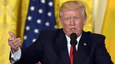 'Трамп келгуси президентлик кампаниясида ўзининг шиори қандай бўлишини билдирди'ning rasmi