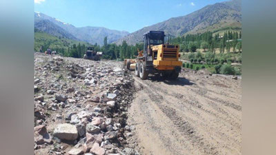 Изрображение 'В селе "Эртош" на перевале "Камчик" сошел селевой поток'