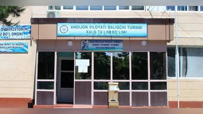 'Baliqchi tumani XTB tomonidan yangi yilga 20 ming so`mdan pul yig`ilayotgani rad etildi. Mudiraning familiyasi boshqa ekan'ning rasmi