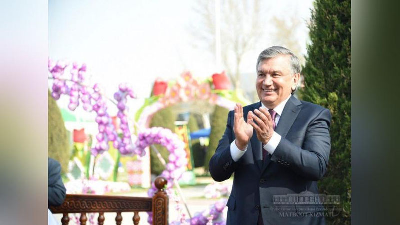 'Shavkat Mirziyoev mamlakatimiz xalqini Navro`z bilan tabrikladi'ning rasmi