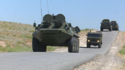 'Markaziy harbiy okrugidagi Artilleriyachilar o`quv yig`ini marsh yurish bilan boshlandi'ning rasmi