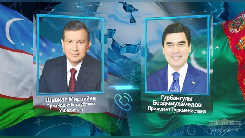 Изрображение 'ГЛАВЫ УЗБЕКИСТАНА И ТУРКМЕНИСТАНА ОБМЕНЯЛИСЬ НОВОГОДНИМИ ПОЗДРАВЛЕНИЯМИ'