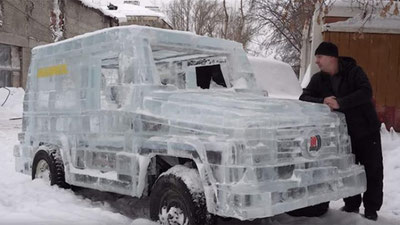 'Сибирликлар 6 тонна муздан машина ясашди (Видео)'ning rasmi