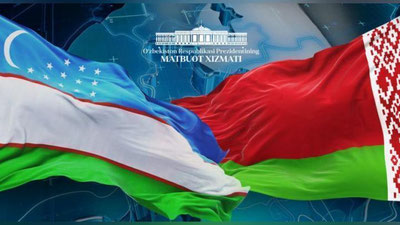 'O`zbekiston Prezidenti Belarus Prezidentini tabrikladi'ning rasmi