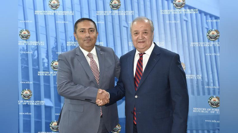 'Абдулазиз Комилов Фаластин ТИВ раҳбари ўринбосари билан учрашди'ning rasmi