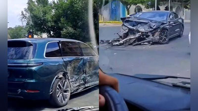 'Toshkentda uchta avtomobil to`qnashdi (video)'ning rasmi