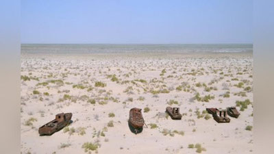 Изрображение 'ВЫСОХШЕЕ ДНО АРАЛА ПРЕВРАТЯТ В ТУРИСТИЧЕСКУЮ ДОСТОПРИМЕЧАТЕЛЬНОСТЬ'