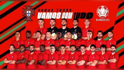 'Portugaliya milliy jamoasining Evro-2020 uchun tarkibi ma`lum qilindi'ning rasmi