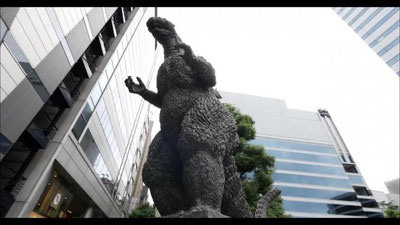 'Японияда Годзиллага ҳайкал қўйилди (Фото)'ning rasmi