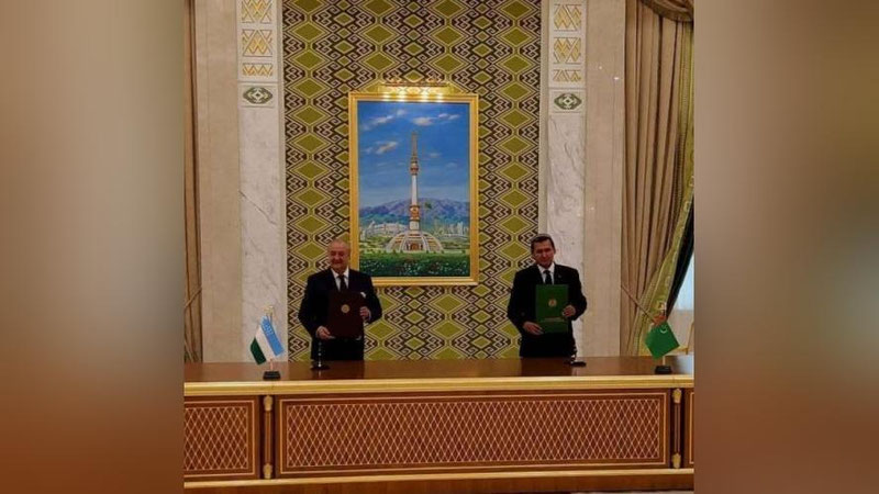 'Turkmaniston bilan qator hamkorlik hujjatlari imzolandi'ning rasmi