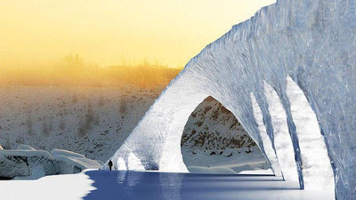 'Антарктиданинг эриган музлари остидан кўприк ва йўл топилди (Фото)'ning rasmi