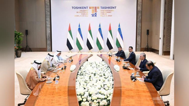 Изрображение 'Портфель узбекско-эмиратских совместных проектов достиг 4 млрд долларов'