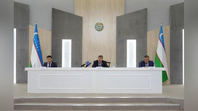 Изрображение 'Впервые издан Национальный атлас Узбекистана'