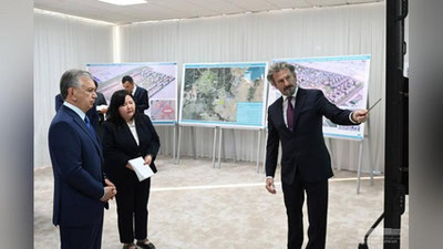 Изрображение 'Президенту представили концепцию развития города Бухары'