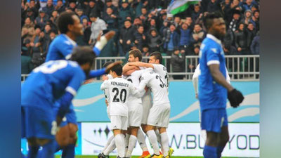 'OChL–2017.  “Nasaf” o`tish bosqichida “Al-Hidd” jamoasini yirik hisobda mag`lubiyatga uchratdi'ning rasmi