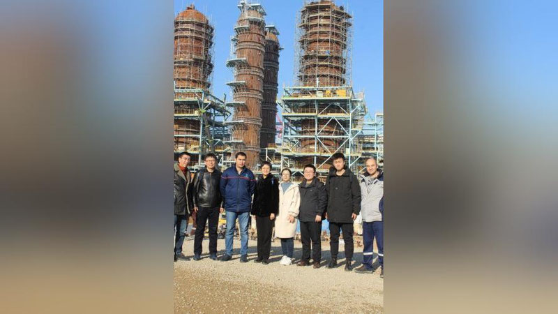 'Xitoyliklar "O`zbekiston GTL"da olib borilayotgan ishlar bilan tanishdi'ning rasmi