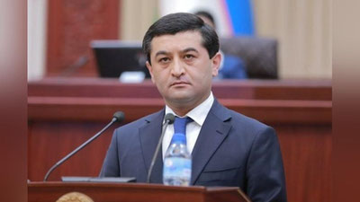 Изрображение 'Бахтиёр Саидов утвержден на должность министра иностранных дел Узбекистана'