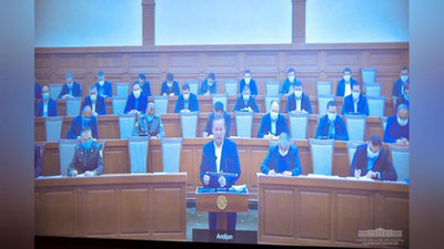 Изрображение 'Обеспечение продовольственной безопасности обсудили на совещании с Президентом'