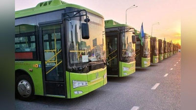 'Xitoydan O`zbekistonga 800 ta yo`lovchi avtobusi olib kelindi'ning rasmi