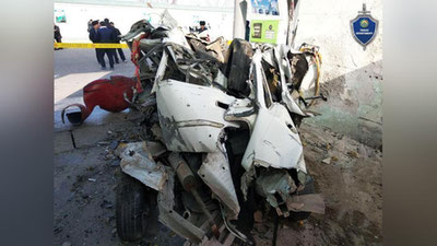 Изрображение 'В Андижане взрывом баллона разорвало "Нексию" (фото)'