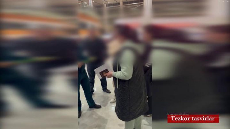 '29 yoshli ayolni Dubayga fohishalik uchun yuborayotgan guruh Samarqand xalqaro aeroportida qo`lga olindi'ning rasmi