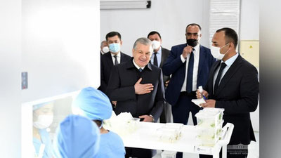 Изрображение 'Видео: Первый день поездки глава государства в Самаркандскую область.'