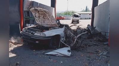 'Toshkent viloyatida "zapravka"da turgan avtomobil portlab ketdi'ning rasmi