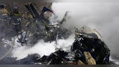 'Ми-8 ҳарбий вертолёти қулаб тушди ва портлади (Видео)'ning rasmi