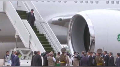 Изрображение 'ПРЕЗИДЕНТ ТУРКМЕНИСТАНА ПРИБЫЛ В УЗБЕКИСТАН'