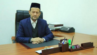 'Ergash Rustamov Toshkent shahar bosh imom-xatibi vazifasini vaqtincha bajaruvchi etib tayinlandi'ning rasmi