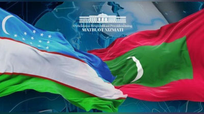'Shavkat Mirziyoev Maldiv Prezidentini qutladi'ning rasmi