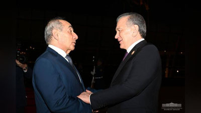 'Президентининг  Боку шаҳрига амалий ташрифи якунланди'ning rasmi