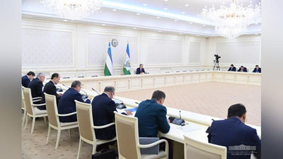 Изрображение 'Вопросы продовольственной безопасности обсудили в ходе совещания с Президентом'