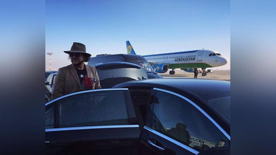 'FILIPP KIRKOROV TOShKENTGA UChIB KELDI'ning rasmi