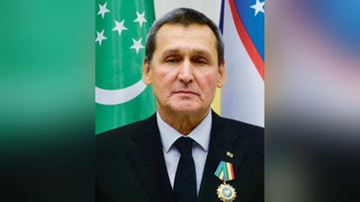 Изрображение 'Глава МИД Туркменистана Рашид Мередов награжден орденом Узбекистана "Дустлик"'