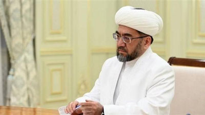 'O`zbekiston musulmonlari idorasi raisi Musulmon oqsoqollari kengashiga a`zo bo`ldi'ning rasmi