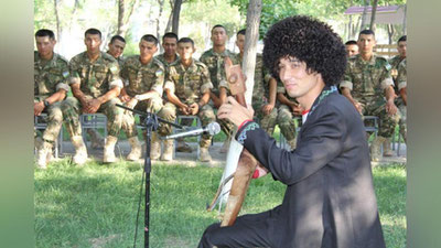 '“Nihol” mukofoti sovrindori Salomat Ayapov bir oylik harbiy xizmatni o`tamoqda'ning rasmi