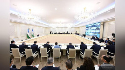 Изрображение 'На совещании с главой государства определены меры по развитию текстильной отрасли'