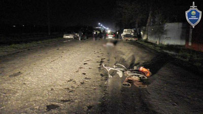 Изрображение 'Под Самаркандом водитель "Нексии" насмерть сбил велосипедиста'