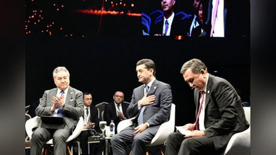 Изрображение 'Глава МИД Узбекистана принимает участие в Анталийском дипломатическом форуме'