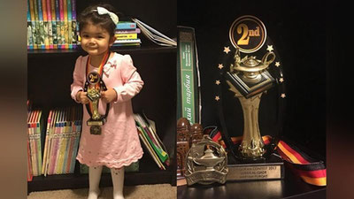 'UCh YoShLI O`ZBEK QIZI AMERIKADAGI QORILAR MUSOBAQASI G`OLIBI BO`LDI'ning rasmi