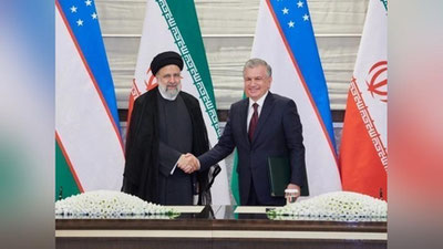 'O`zbekiston Eronning ShHTga a`zo bo`lishini tasdiqladi'ning rasmi