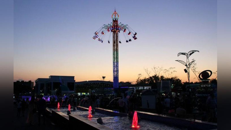 'Toshkentda ikki kishi "park"dagi attraksiondan tushib ketdi'ning rasmi