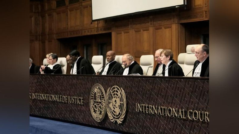 'Xalqaro sud G`azoda genosidning oldini olish uchun Isroilga qarshi qaror chiqardi'ning rasmi