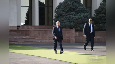 'Prezident Qashqadaryoga jo`nab ketdi'ning rasmi