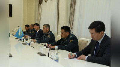 'O`zbekiston – Qozog`iston: harbiy hamkorlik  aloqalari yanada mustahkamlanmoqda'ning rasmi