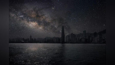 'Agar chiroqlar butunlay o`chirilsa, dunyo shaharlari qanday tusga kiradi? (Foto) 'ning rasmi