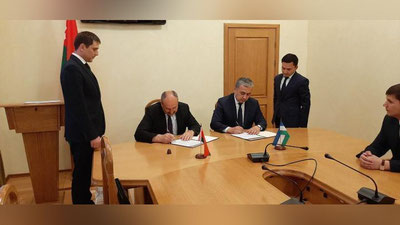 'O`zbekiston Belarusga meva va poliz mahsulotlari etkazadi 'ning rasmi