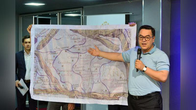 'Toshkentda o`zbek arxeologlarining shov-shuvli kashfiyoti – Oks Iskandariyasining topilishiga bag`ishlangan konferensiya bo`lib o`tdi'ning rasmi